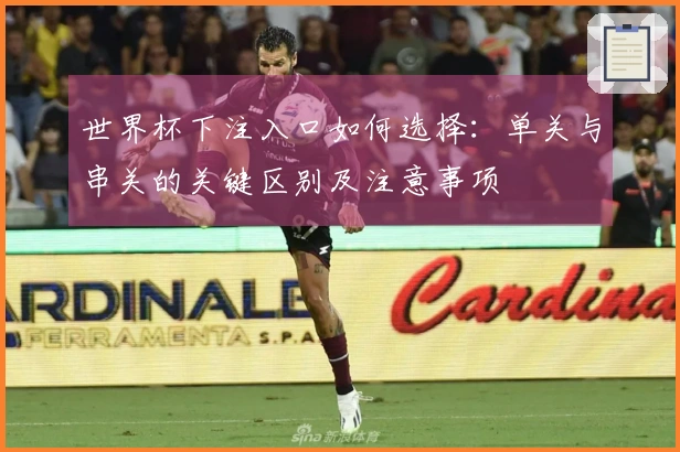 世界杯下注入口如何选择：单关与串关的关键区别及注意事项